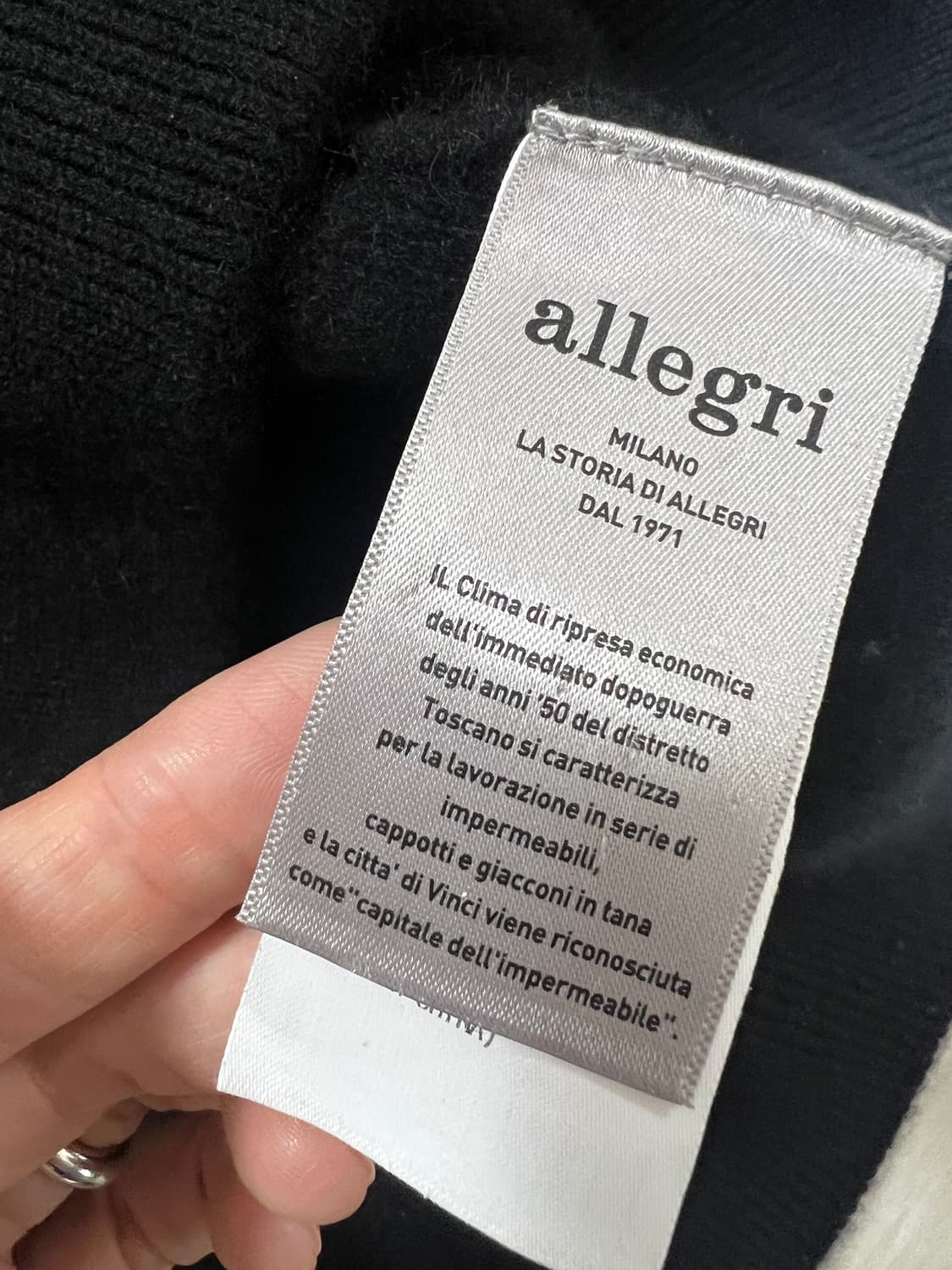 allegri 알레그리 캐시미어 100% 니트 / 사이즈 S   상품이미지7