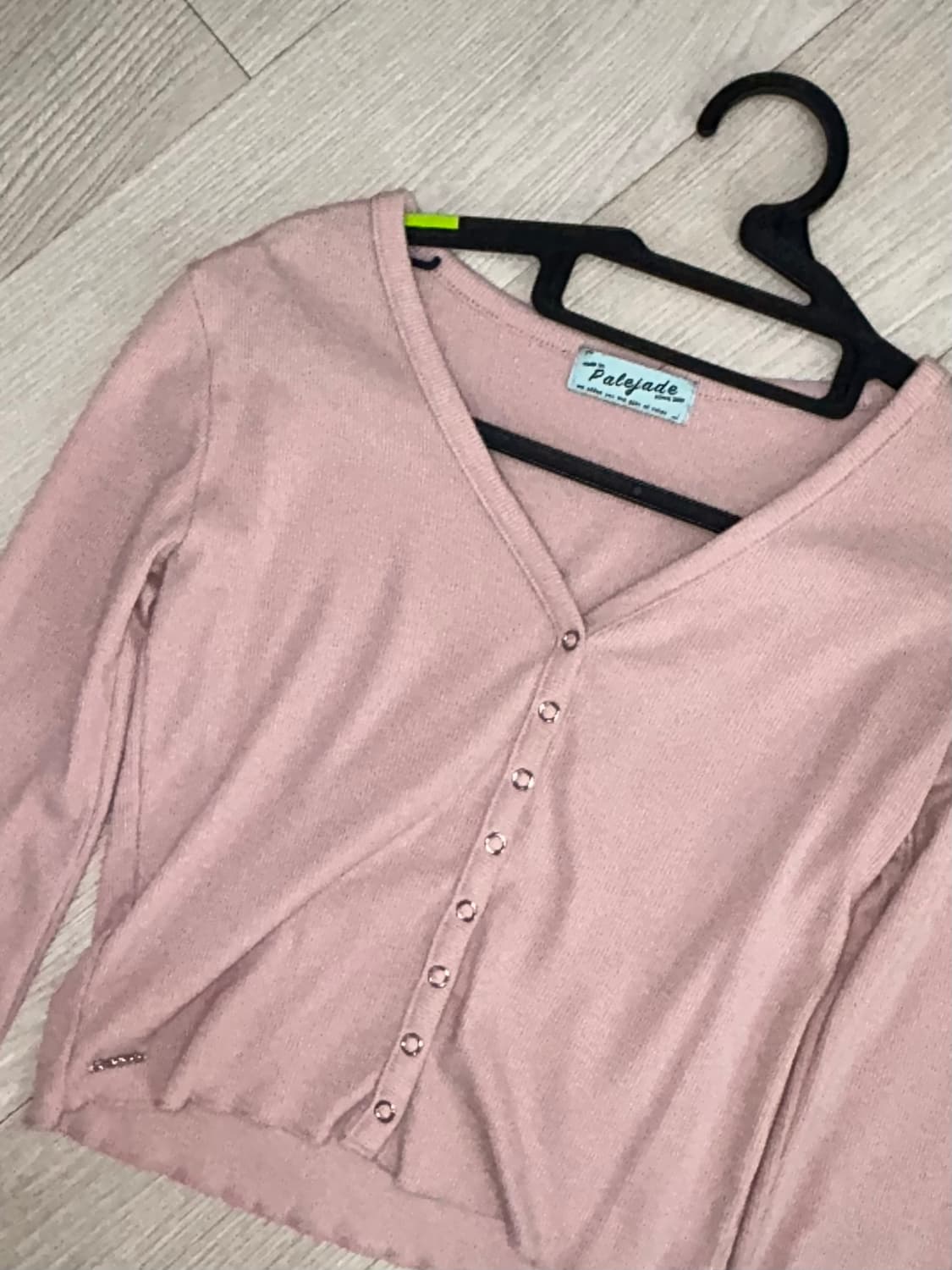 페일제이드 골지 가디건 상품이미지1