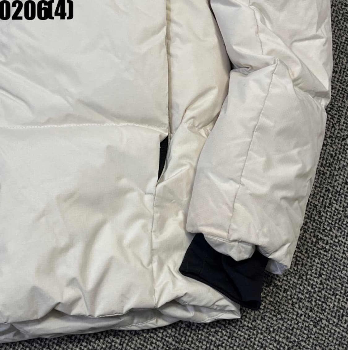 [90/S] 스파이더 덕다운 화이트 후드 패딩 점퍼 0206(4) 상품이미지3