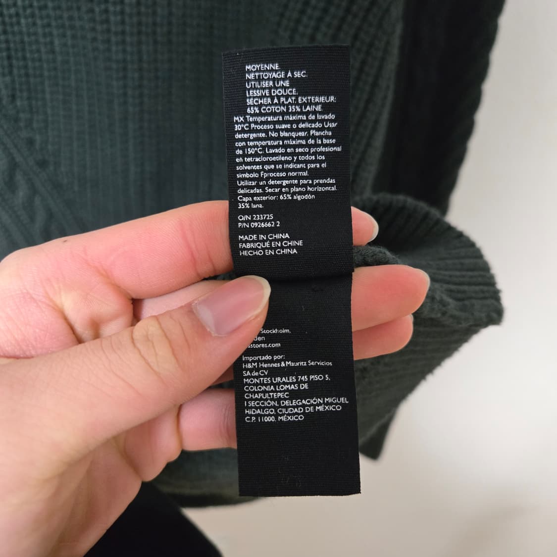 코스 코튼 니트 / 남성 니트/ 여성 니트  상품이미지5