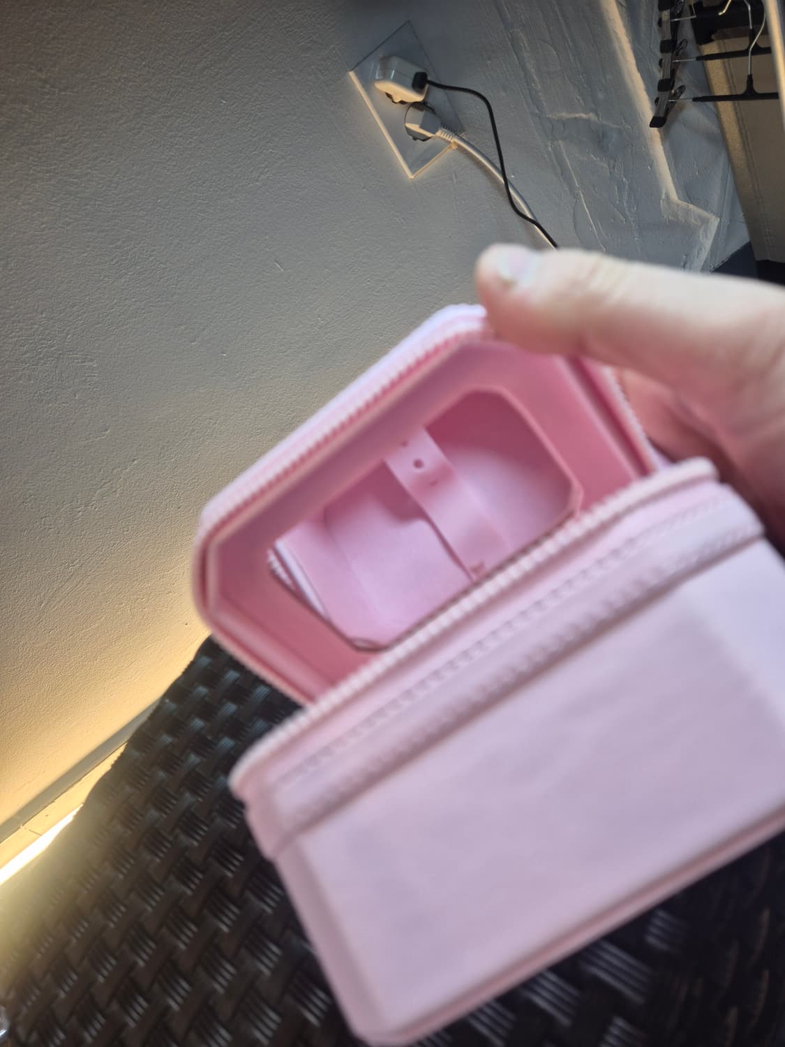 지오메트릭 박시 탑 핸들 백 - 라이트 핑크 상품이미지4