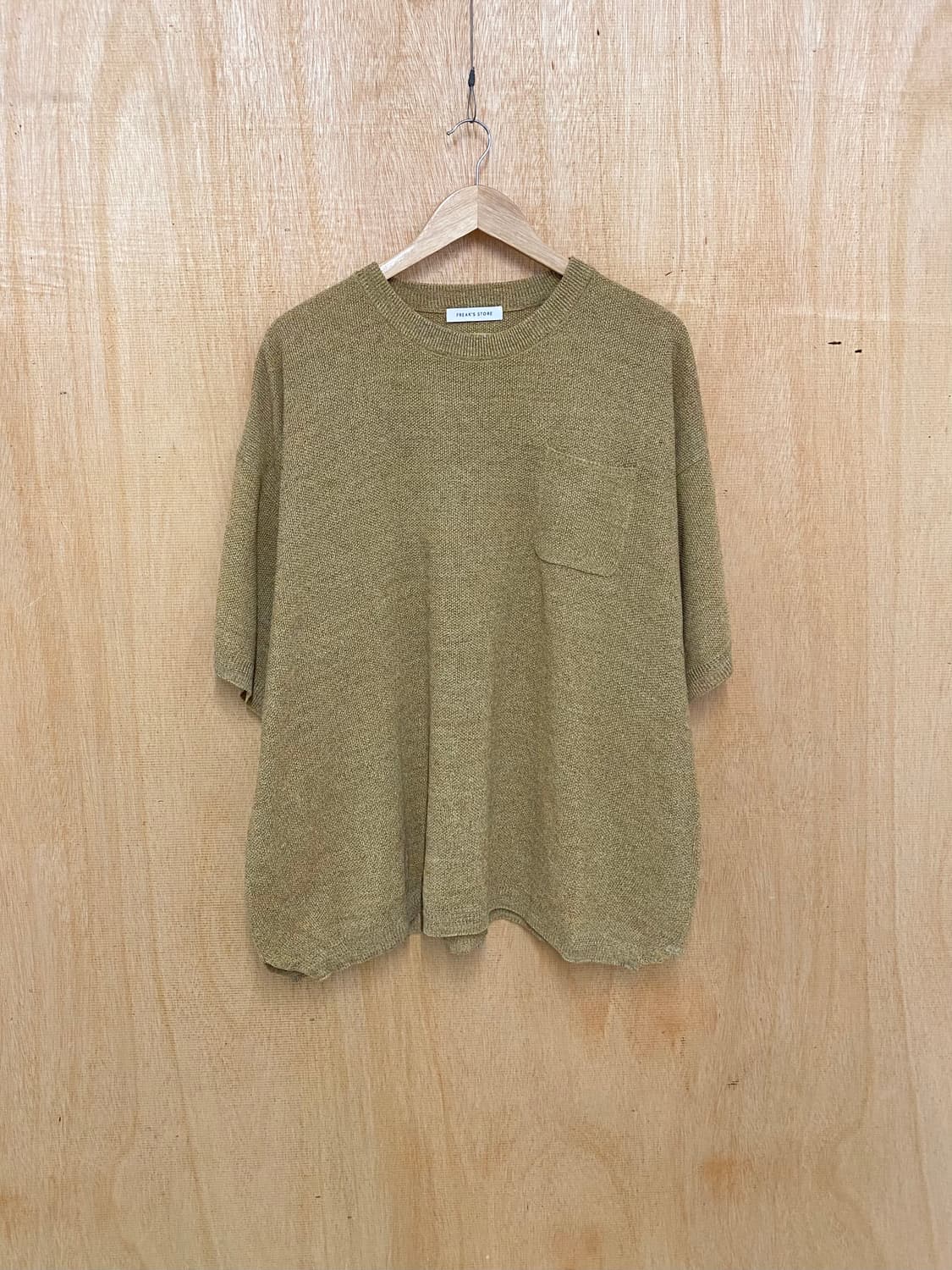 FREAK'S STORE knit t-shirts 프릭스스토어 니트 반팔 상품이미지2