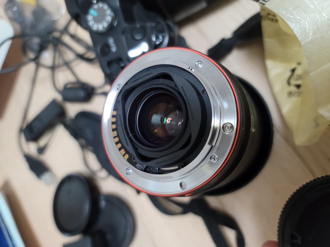 소니 알파100 A100 DSLR 풀세트 디카 렌즈2개 포함 디지털카메라 상품이미지4