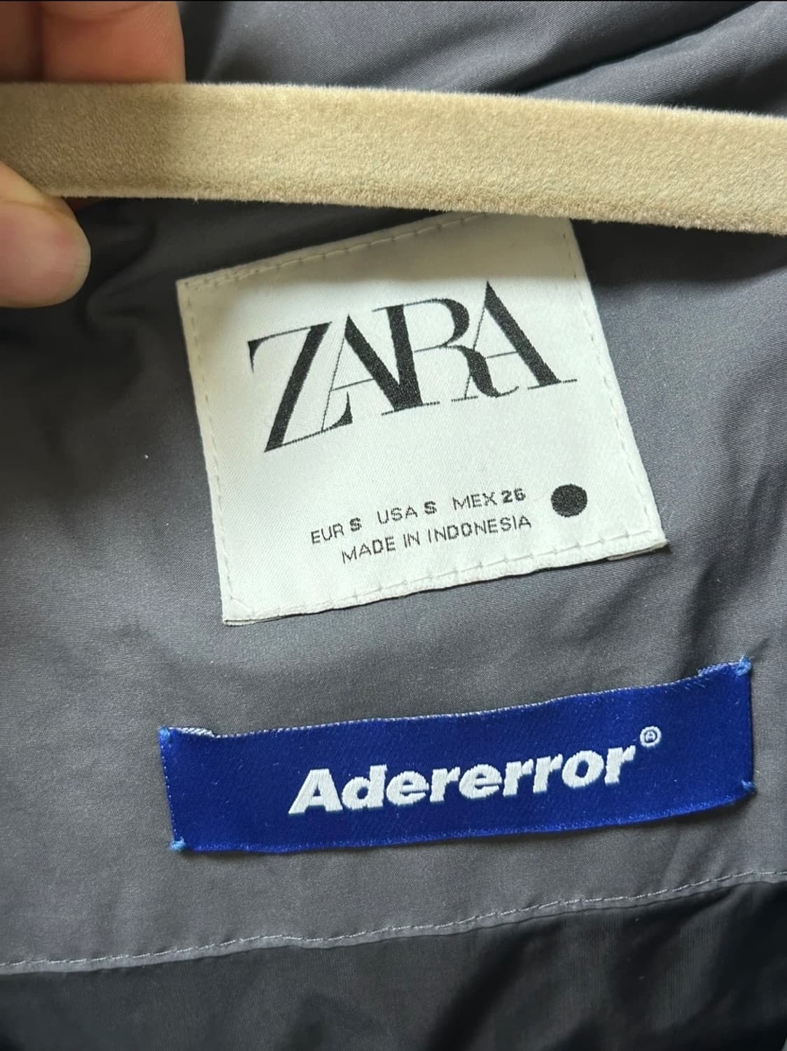 자라 아더에러 콜라보 패딩 s사이즈 상품이미지4