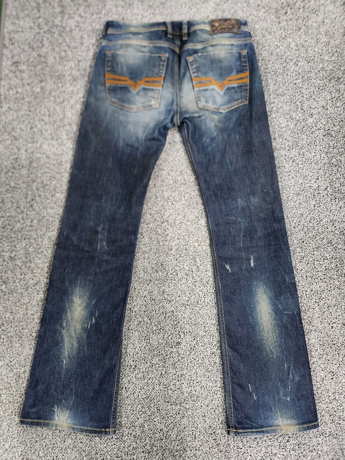 디젤(Diesel) 워싱 데님 팬츠-29 상품이미지5