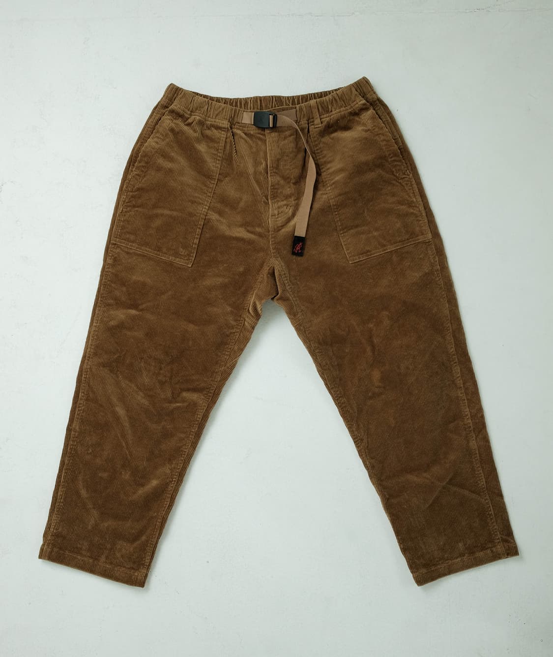 그라미치 코듀로이 루즈 테이퍼드 팬츠 L 상품이미지1