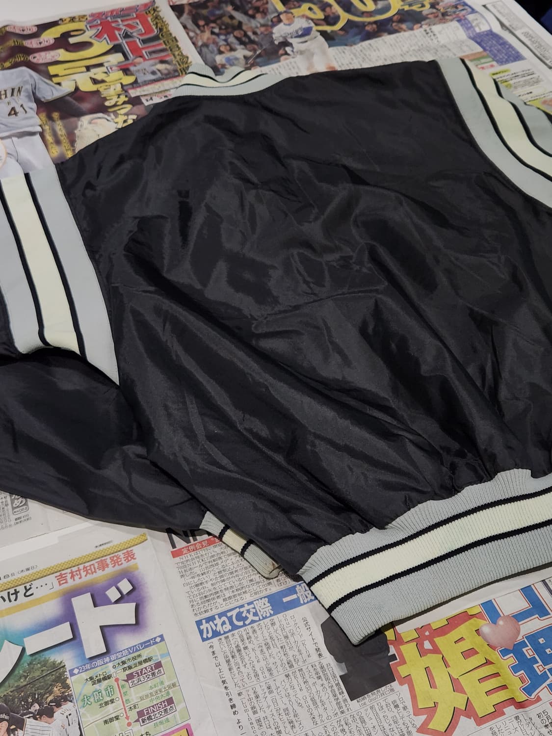 90's De LONG 라스베이거스 레이더스 아노락 L 상품이미지8