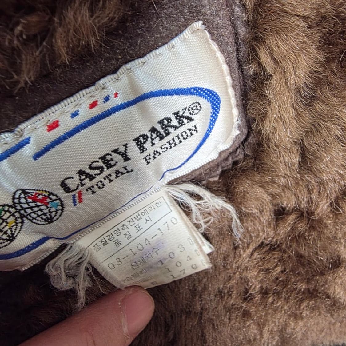 casey park 리얼 폭스 퍼 양가죽 무스탕 상품이미지8