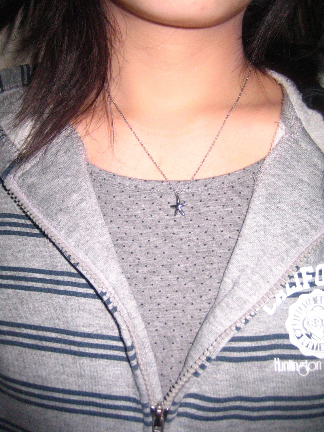 wish star necklace 위시 스타 써지컬스틸 체인 별 목걸이 상품이미지9