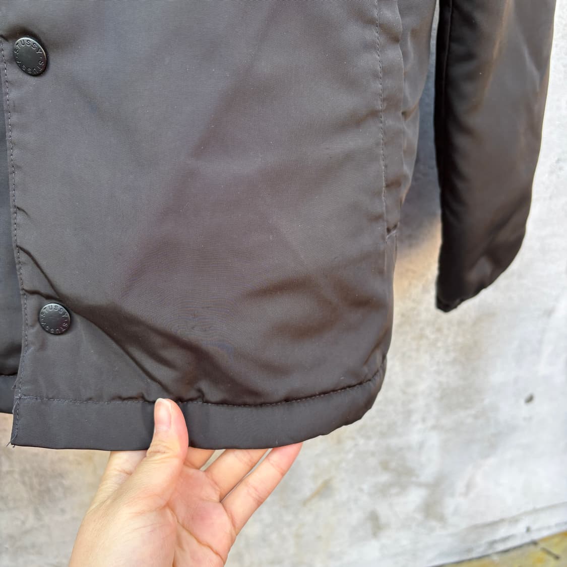 Stussy x Champion 스투시 x 챔피온 플리스 코치자켓 상품이미지7