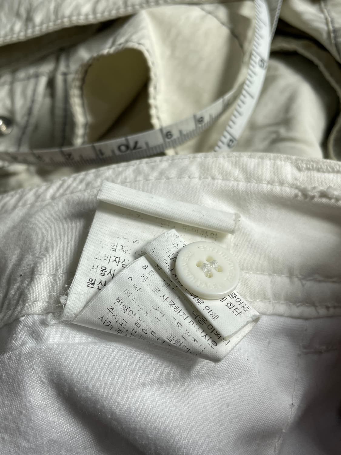 노스페이스 화이트 반바지 상품이미지4