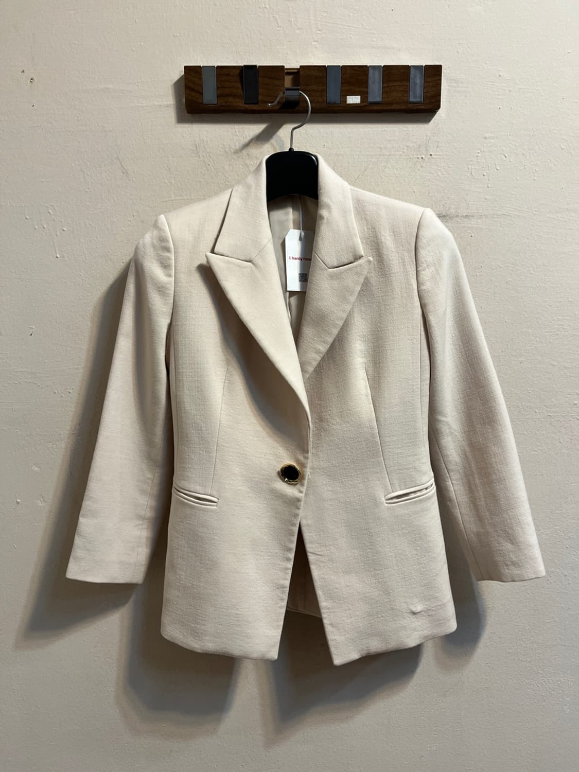 미샤 원 버튼 울 블레이저 상품이미지1