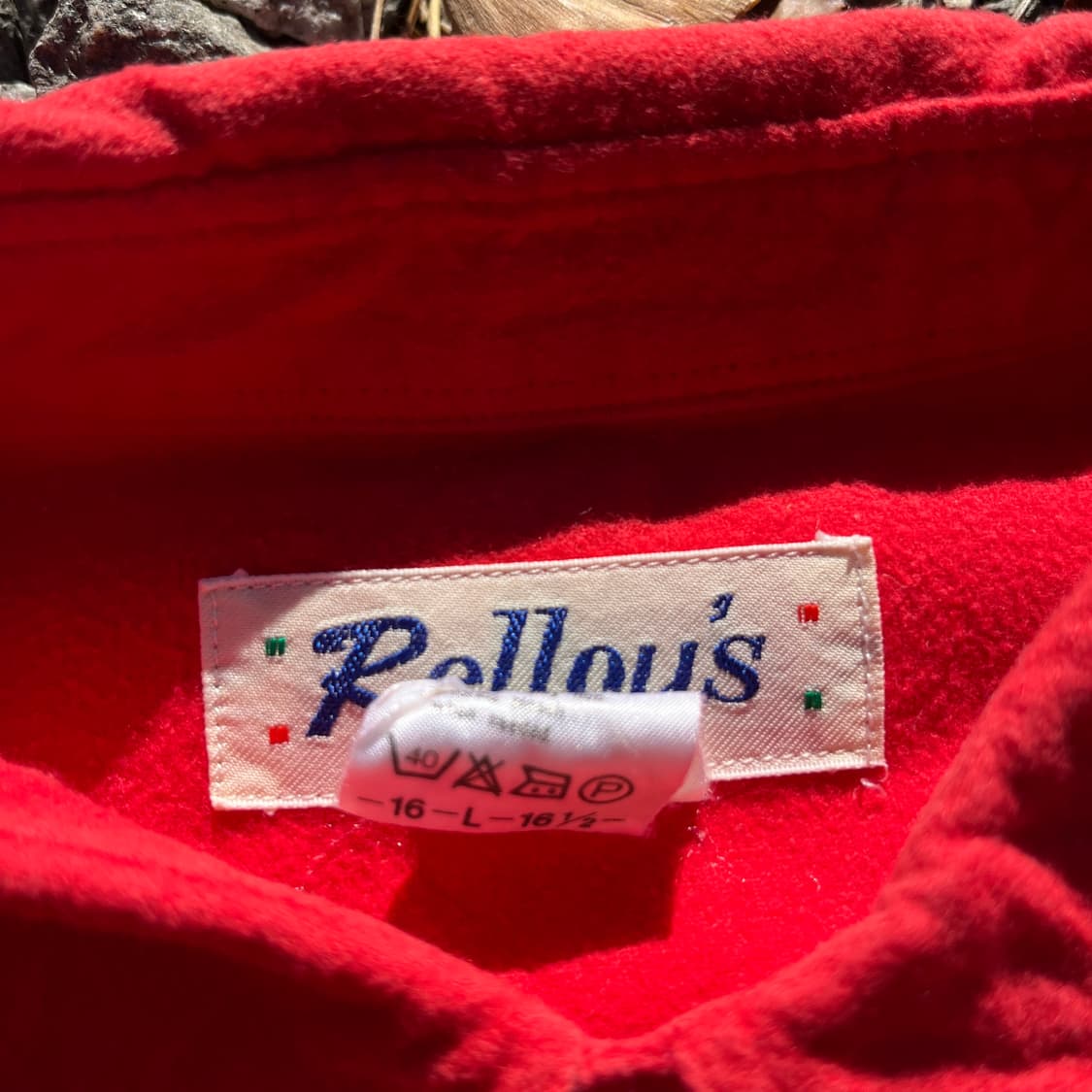 80s Rello.s 프렌치 빈티지 셔츠 (실측확인) 상품이미지2