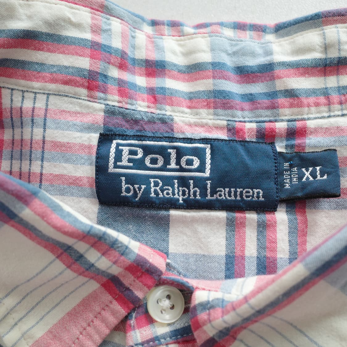 90s 폴로 랄프로렌 사시코 자수 웨스턴 셔츠 XL 상품이미지3
