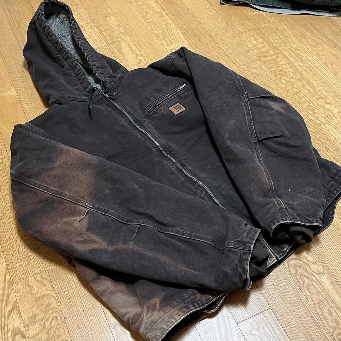 [XL] 빈티지 칼하트 셰르파 자켓 시에라 J141 DKB 상품이미지1