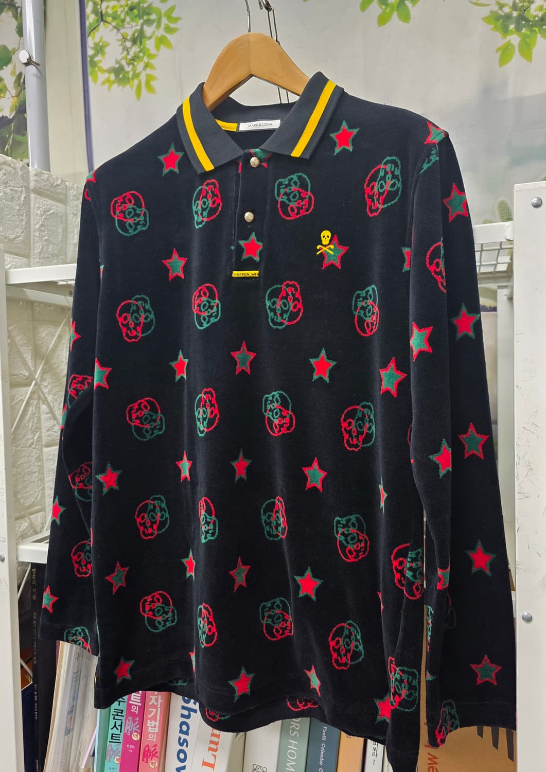 마크앤로나 남성 골프티셔츠 100 카라 골프긴팔티 MM56 상품이미지2