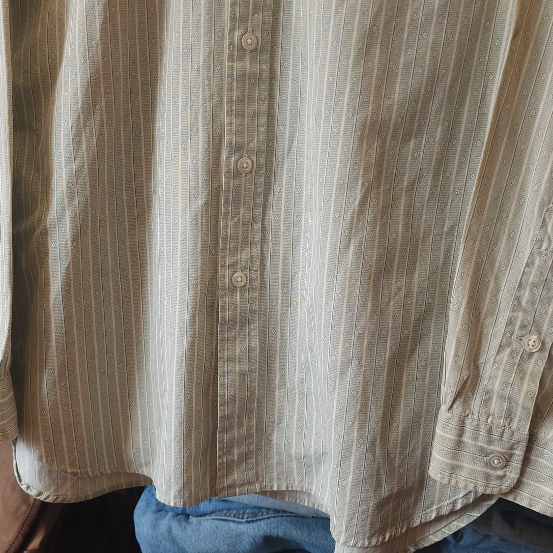 90s 폴로 나바호 패턴 스트라이프 셔츠 패턴셔츠 m 상품이미지6