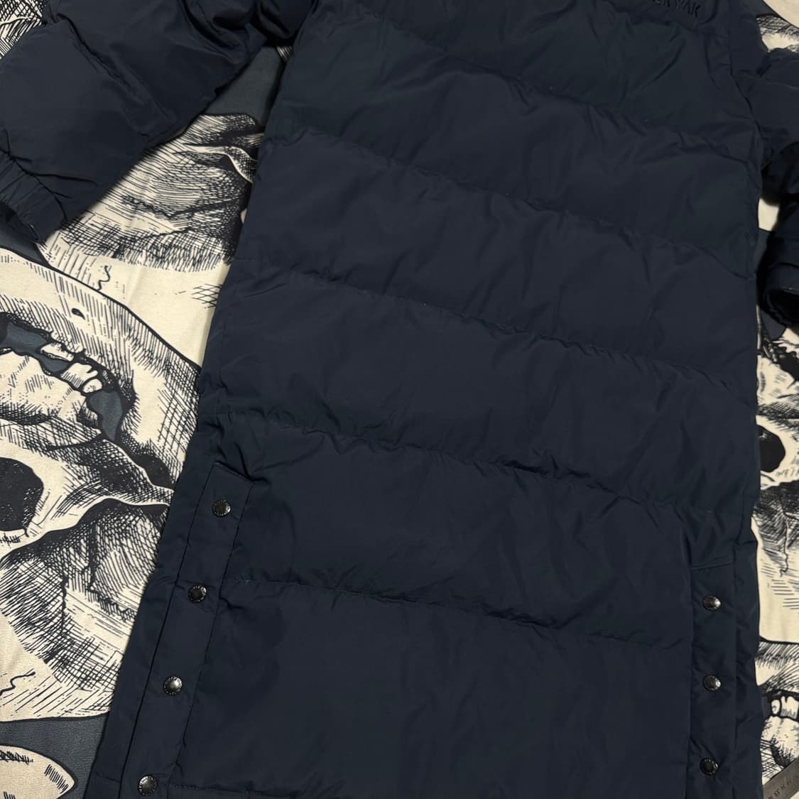 블랙야크 구스다운 롱패딩 105 사이즈  상품이미지5