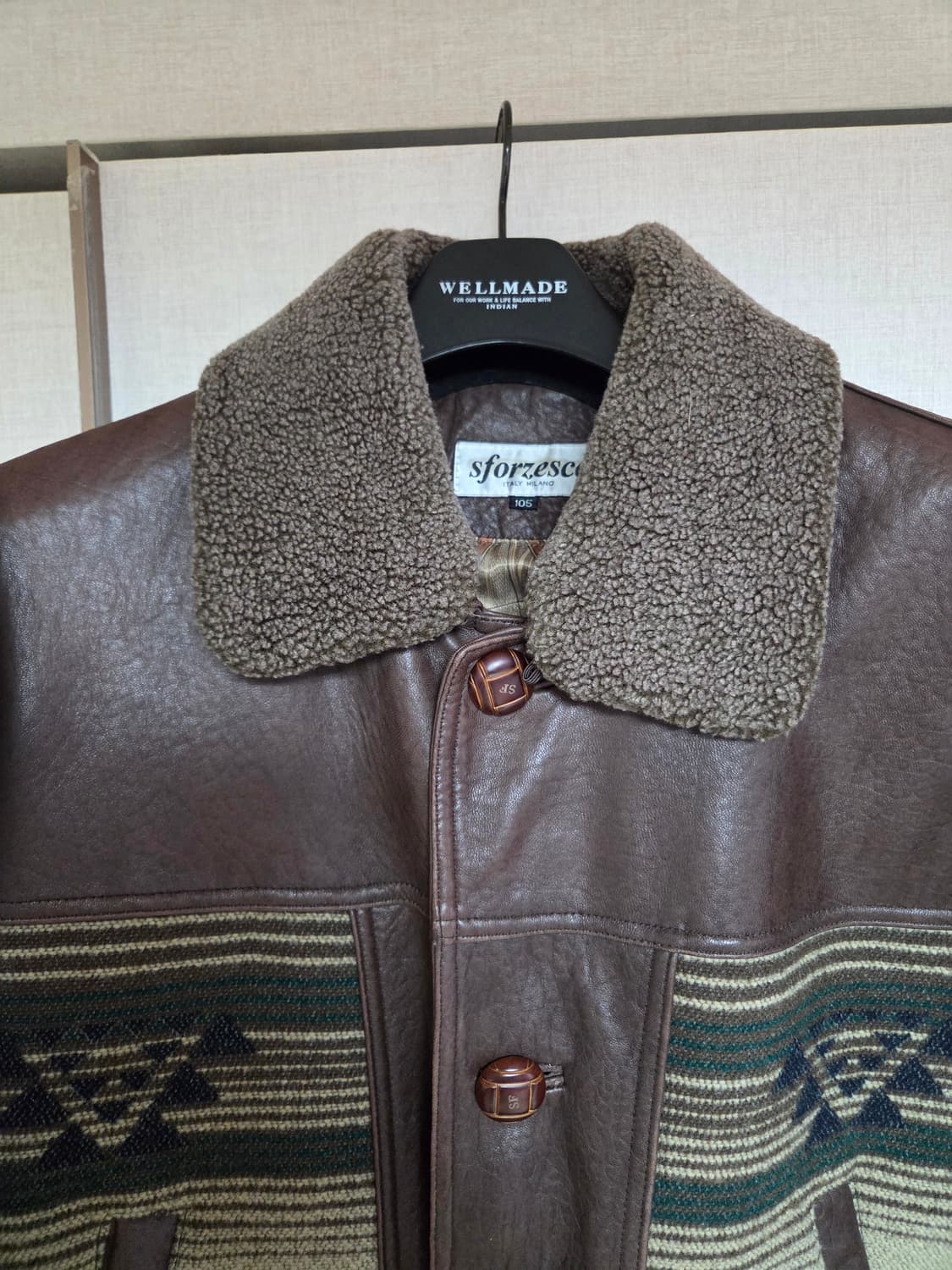 Sforzesco[이탈리아] 천연양가죽 무스탕 105 상품이미지2