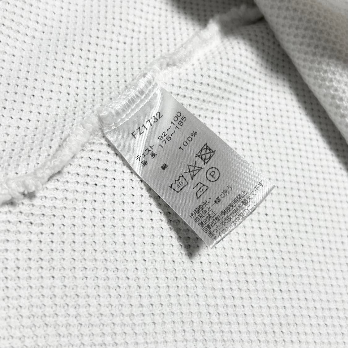 [L] Fred Perry 프레드페리 화이트 와플 반팔 카라티 상품이미지4