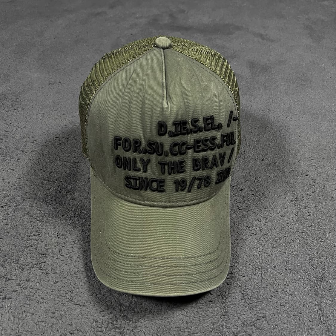 디젤 레터링 매쉬 볼캡 상품이미지2