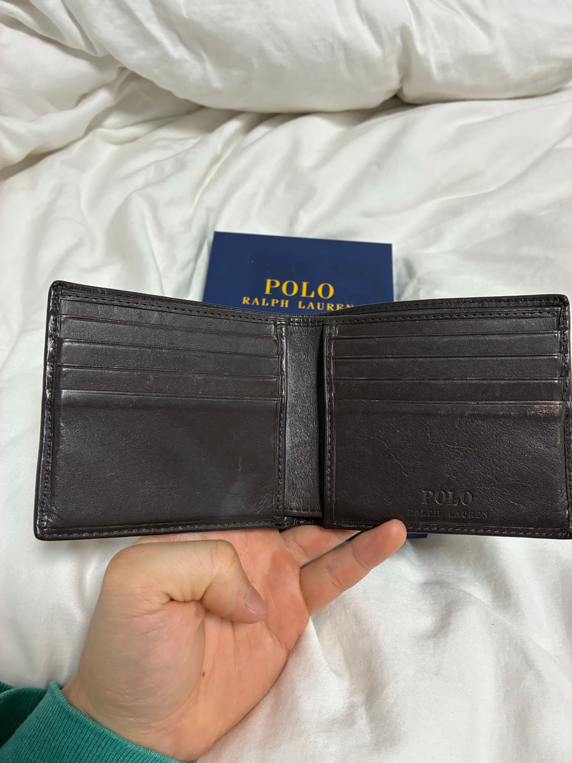 폴로랄프로렌 반지갑 브라운 상품이미지2