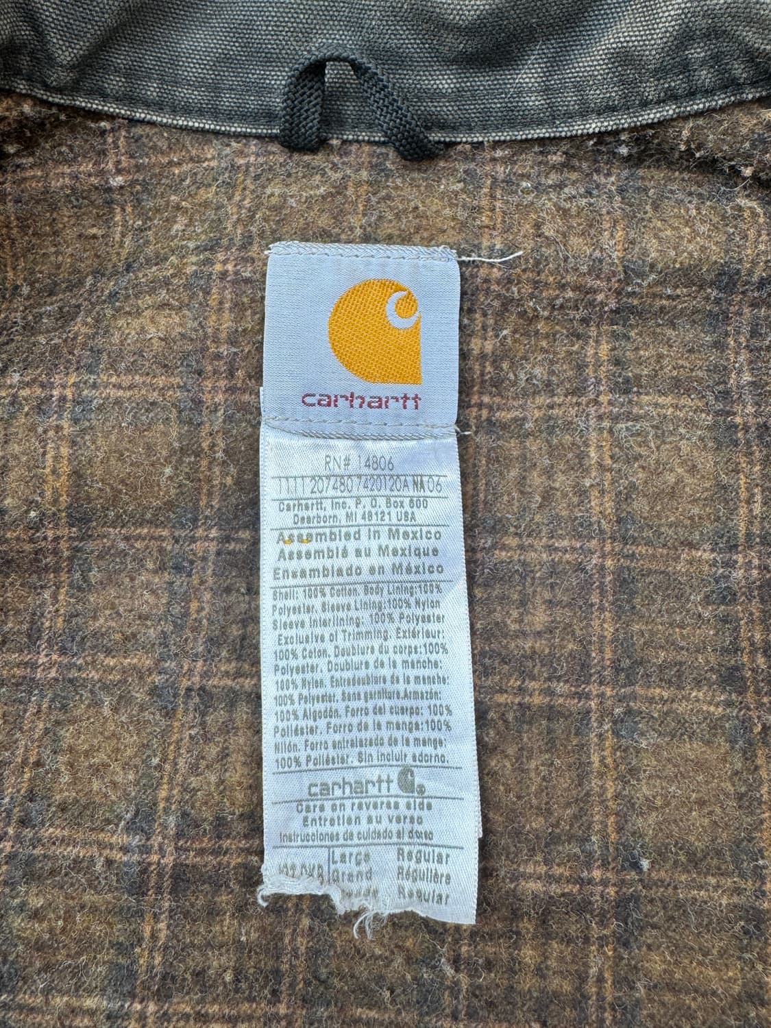 (L) Carhartt detroit j97 DKB 상품이미지5