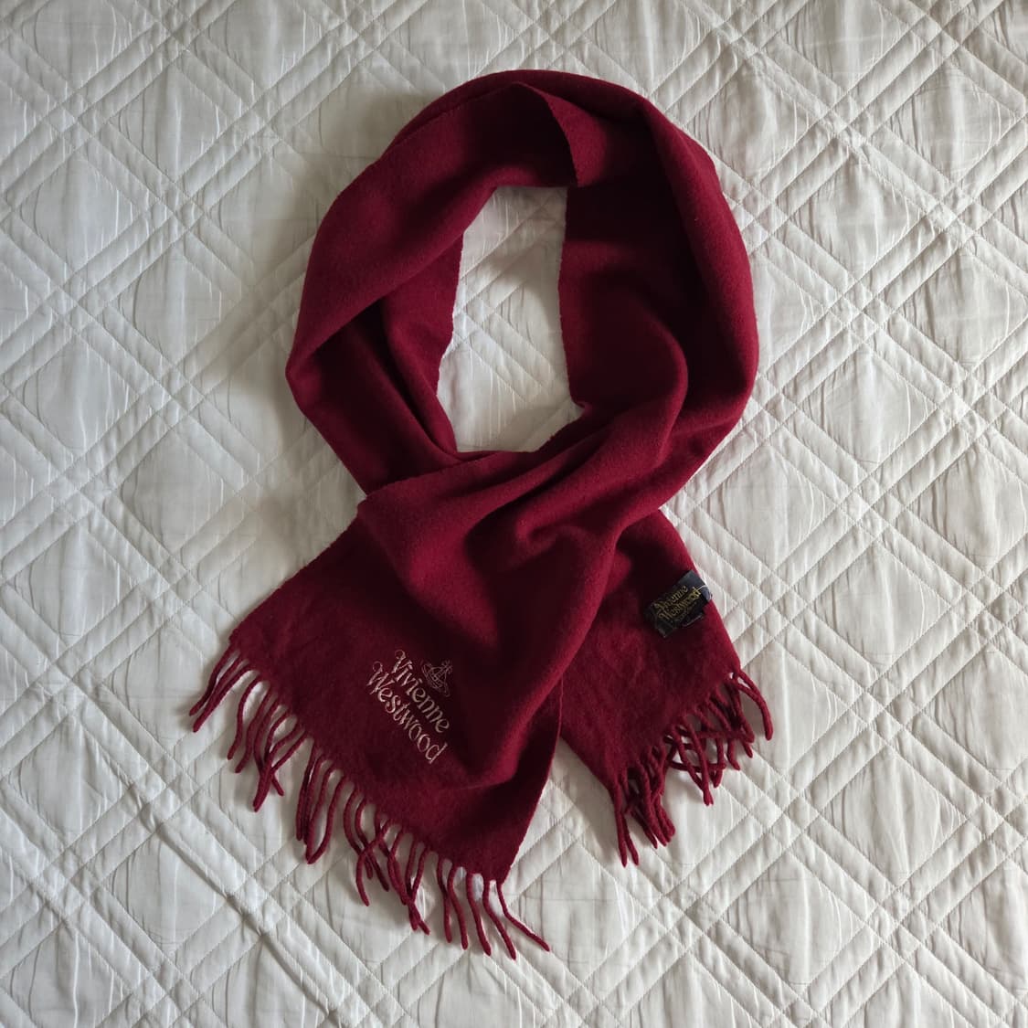 VIVIENNE WESTWOOD wool 100% Muffler 상품이미지7