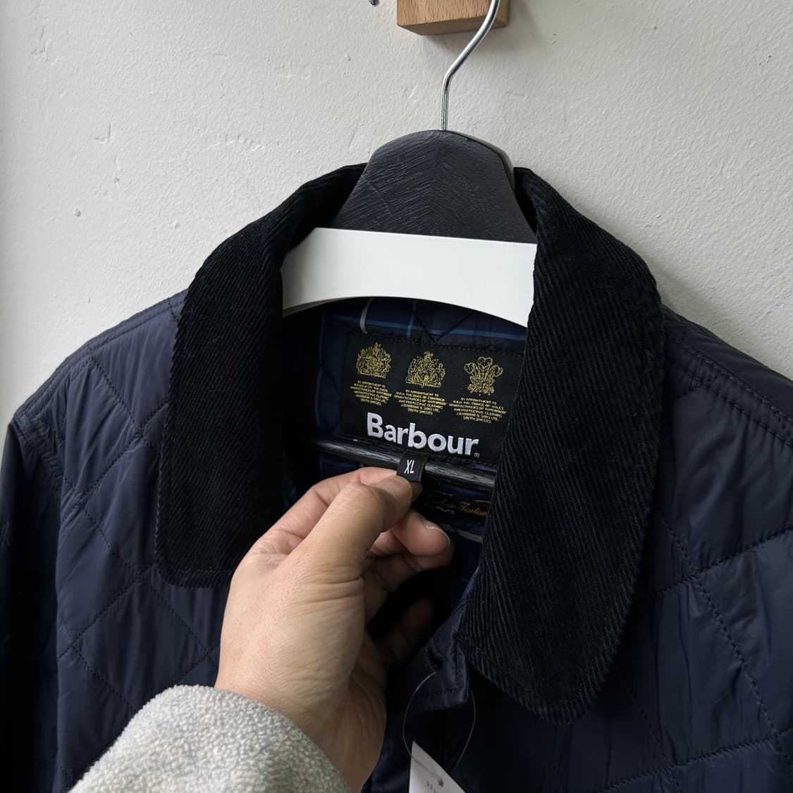 15744 - 바버 퀄팅 자켓 상품이미지3