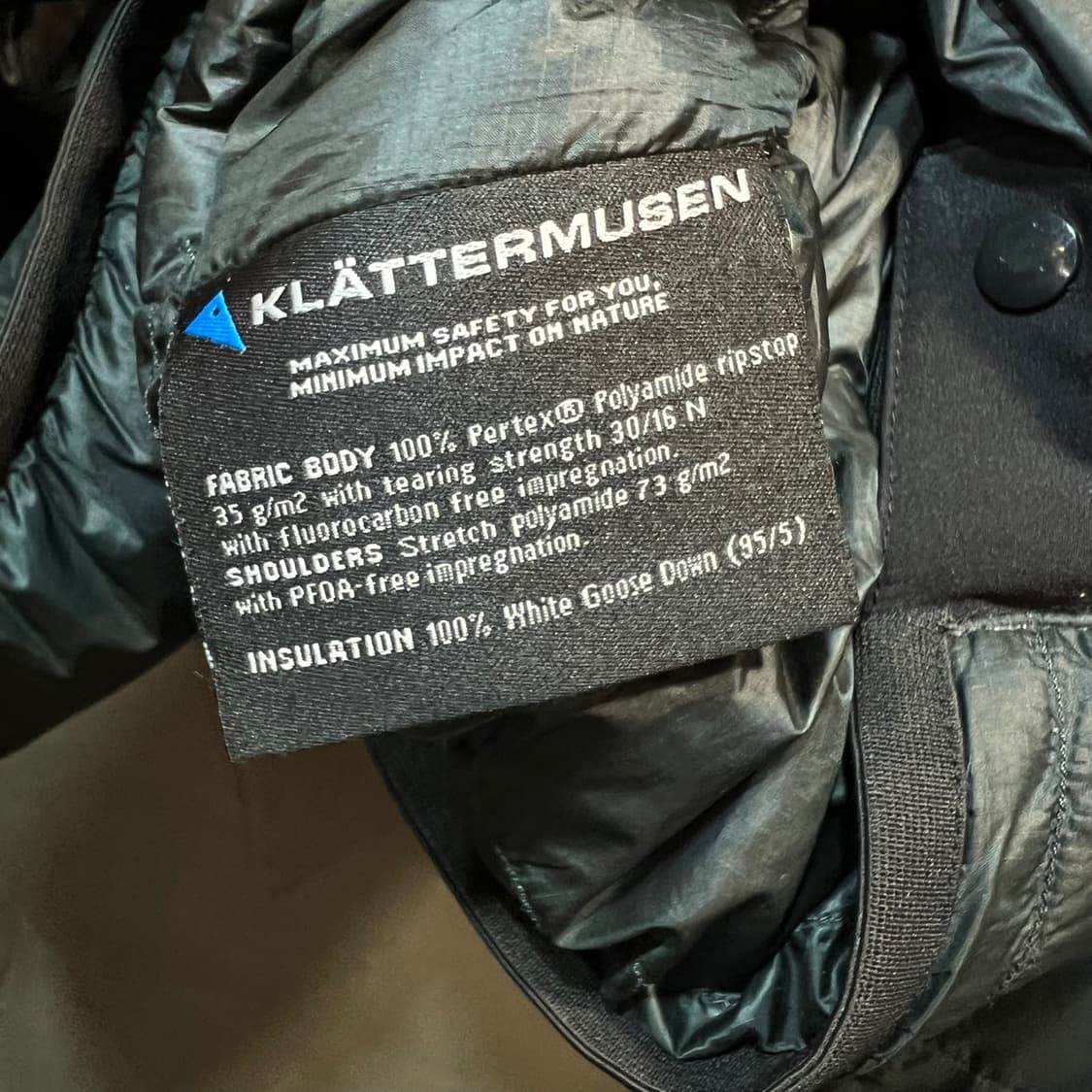[M] KLATTERMUSEN 클라터뮤젠 경량 패딩 상품이미지8