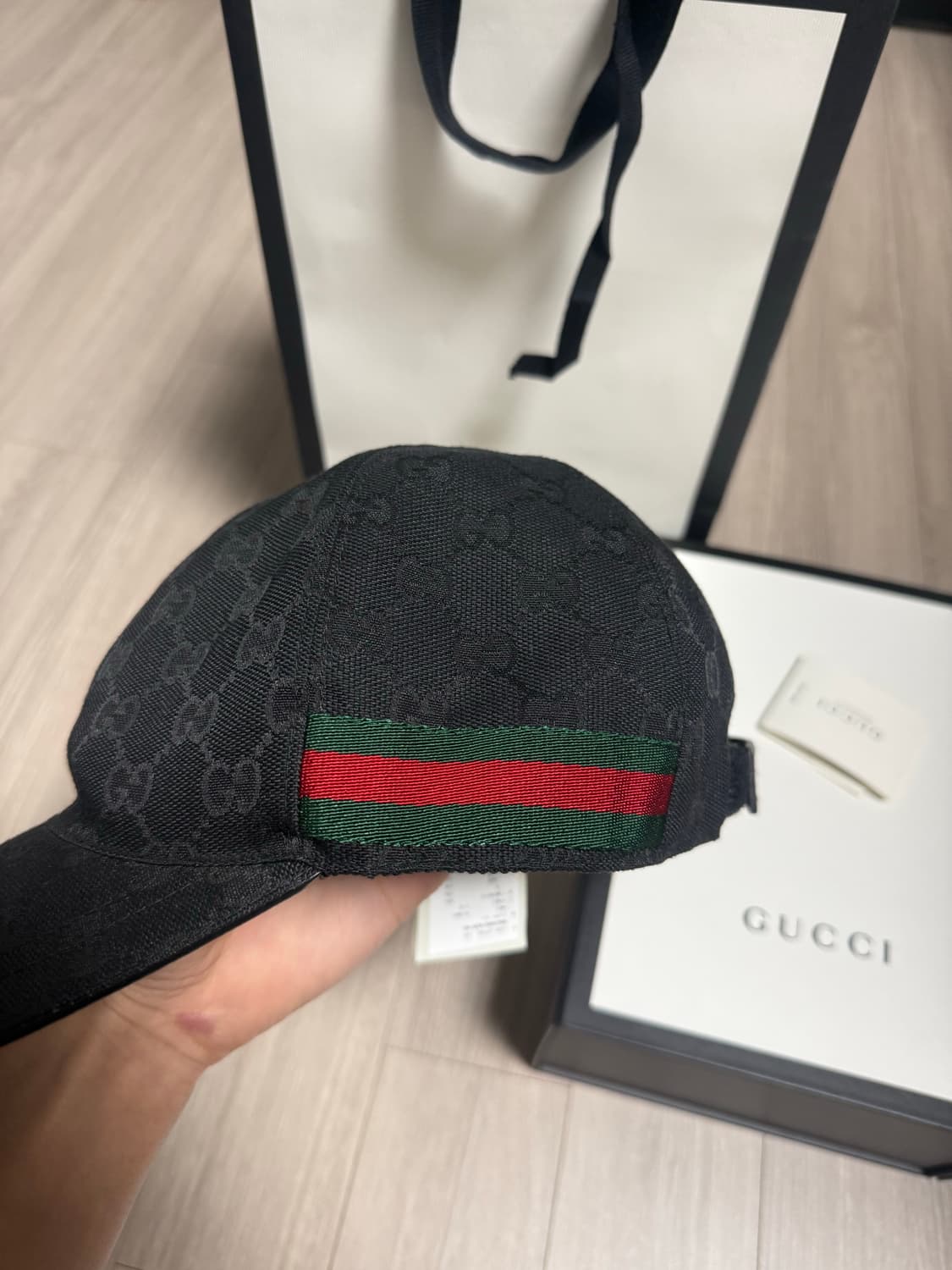 구찌 볼캡 m 풀구성 상품이미지2