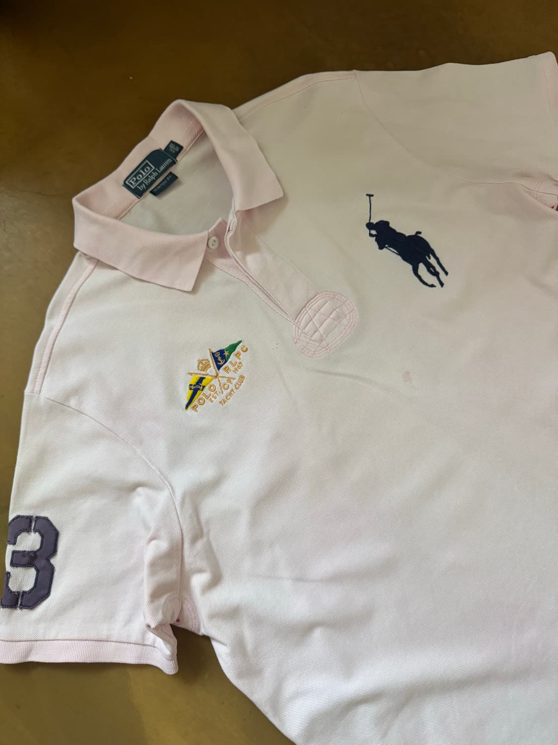 폴로 랄프로렌 빅포니 와치클럽  럭비 카라티  상품이미지1