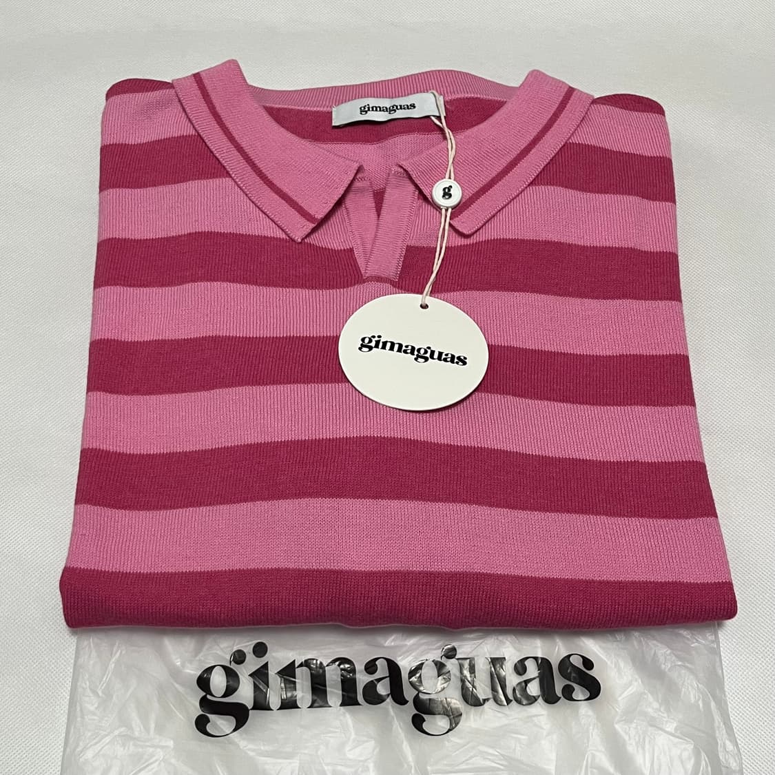 [S]기마구아스 Leo Polo 레오 폴로 니트/핑크 상품이미지3