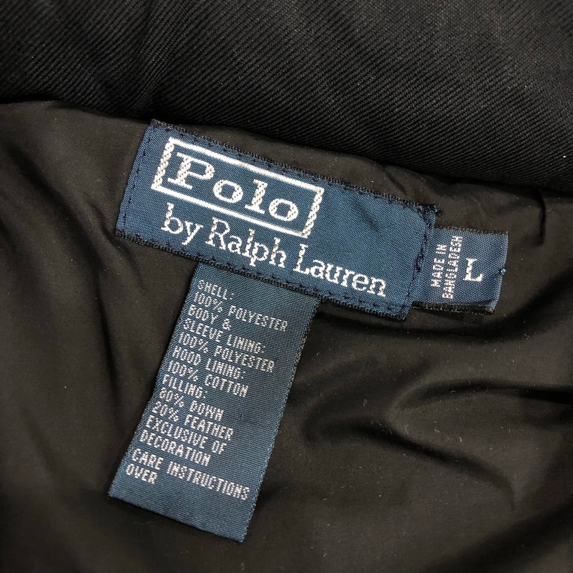 폴로 랄프로렌 네이비 다운 푸퍼 패딩 상품이미지6