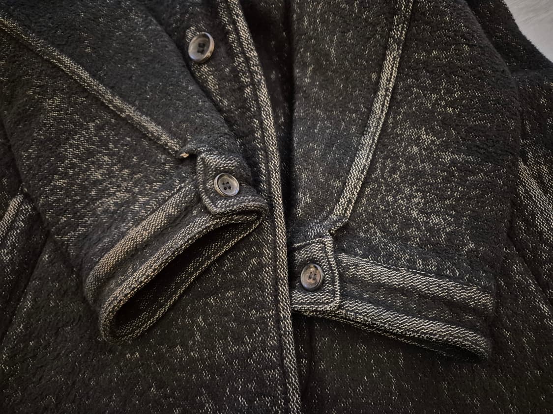 AD2004 꼼데가르송 옴므 플러스 디스트레스드 코트 상품이미지6