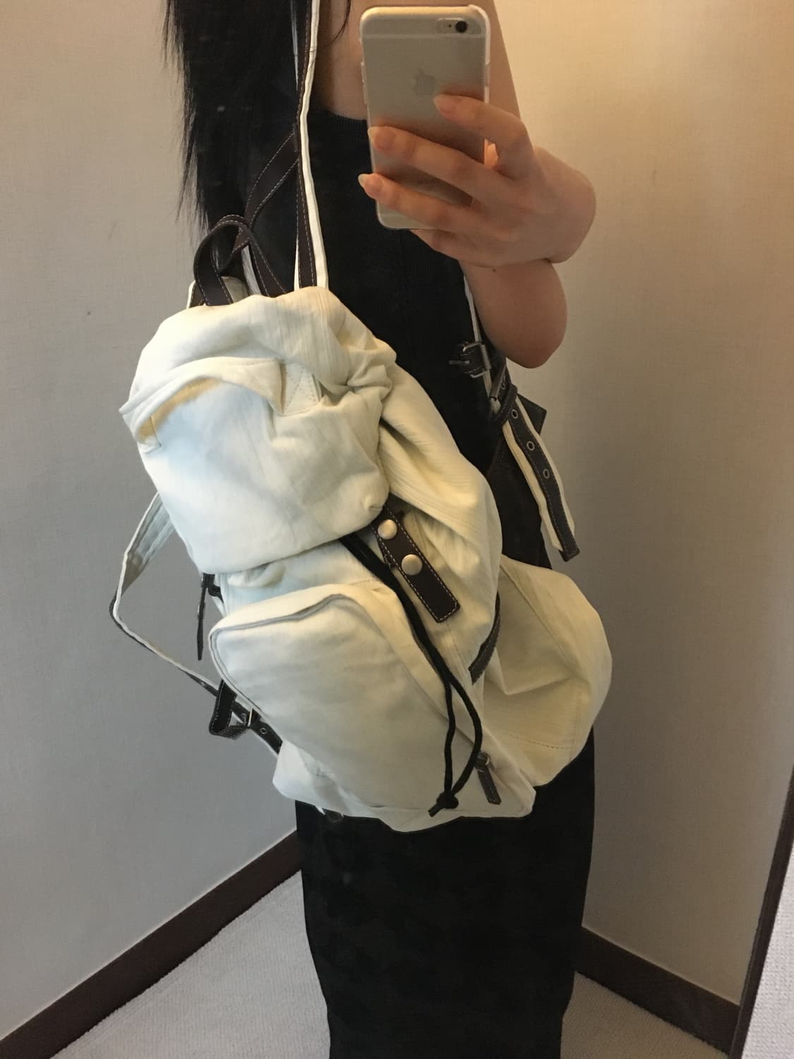 빈티지 가방 백팩 상품이미지4