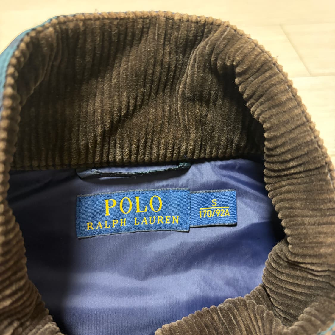 폴로 랄프로렌 타탄체크 퀼티드 경량 패딩 베스트 상품이미지5