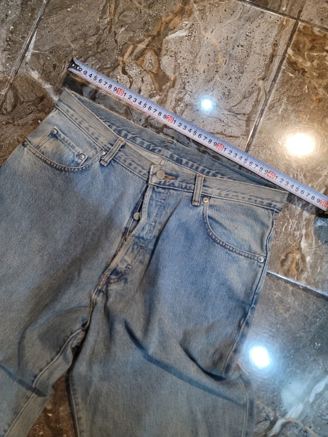 더블알엘 와이드 데님팬츠  상품이미지5