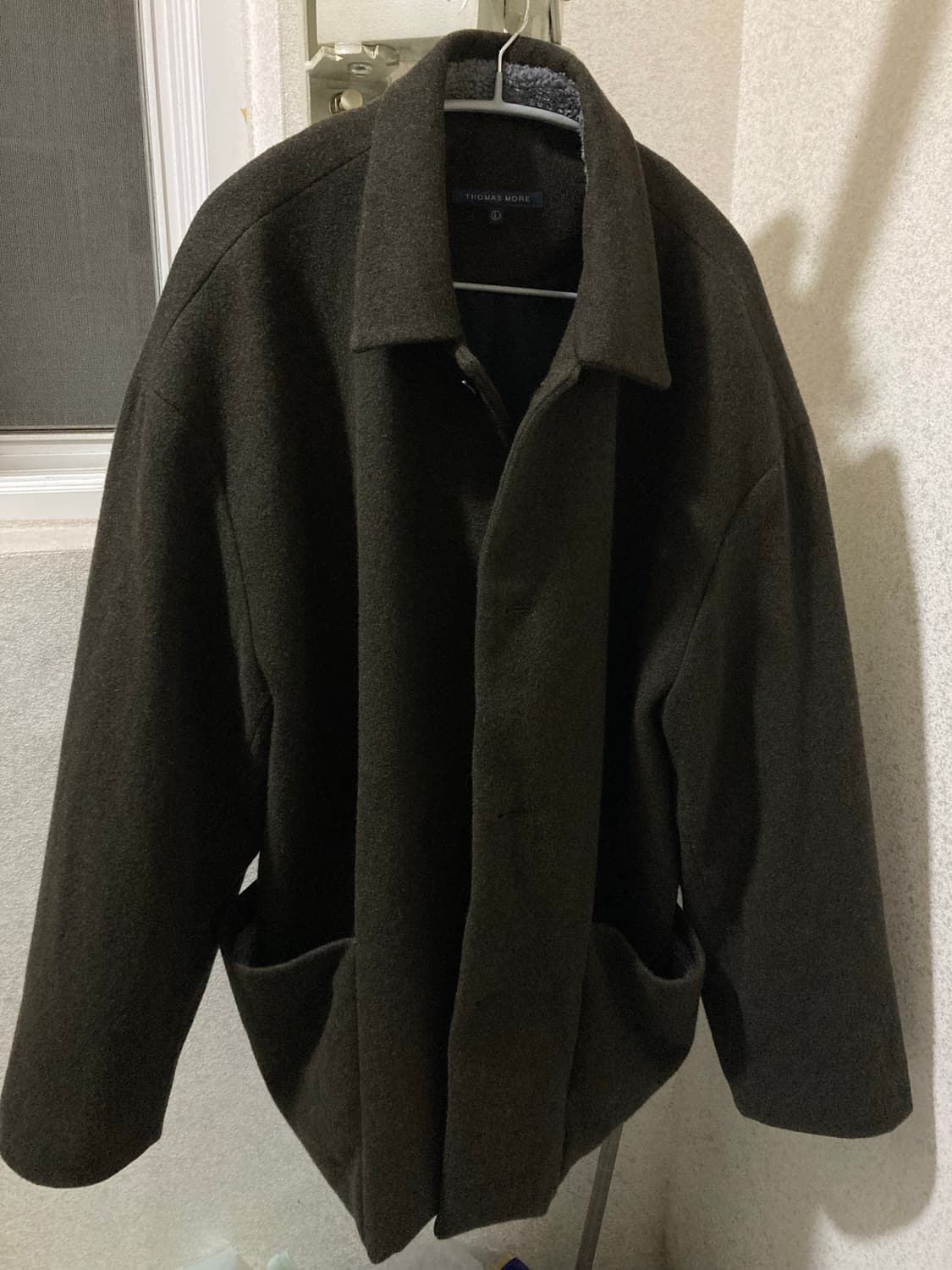토마스모어 오픈카라 자켓 코트 (L) 상품이미지6