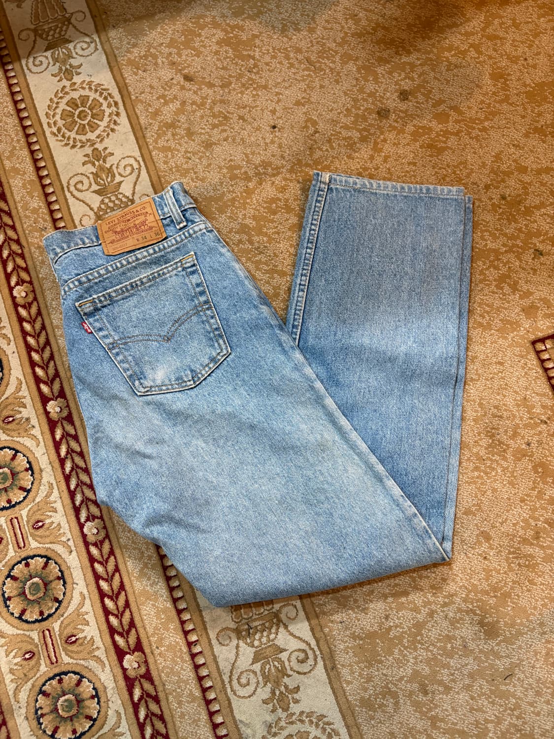 90‘s Levis USA 505 denim pant. 상품이미지10