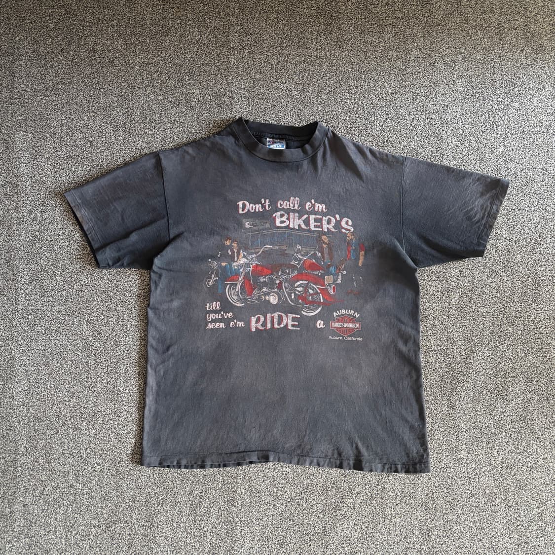 80s 빈티지 할리데이비슨 티셔츠 상품이미지3