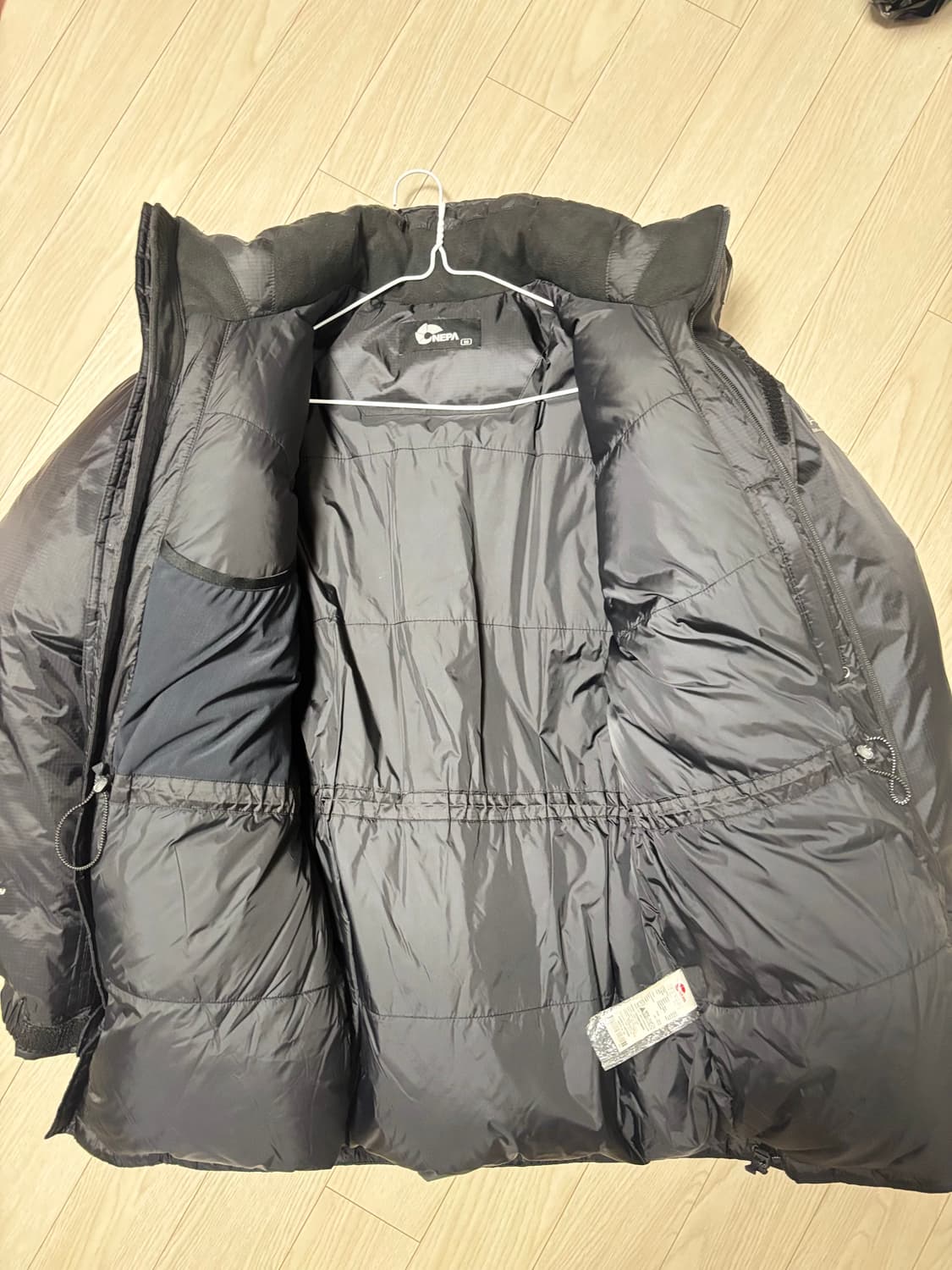 네파 레볼루션 시리즈 필파워 구스다운 패딩 우모복 M 상품이미지7