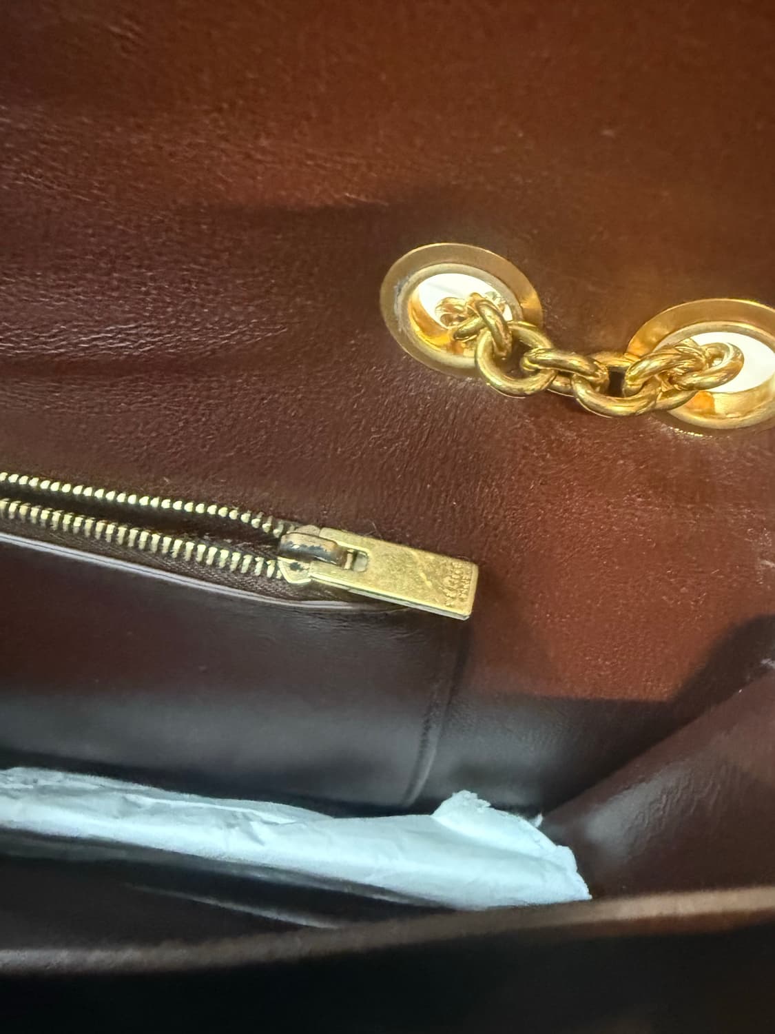 정품 셀린느 멀티컬러 체인 숄더백 팝니다 상품이미지9