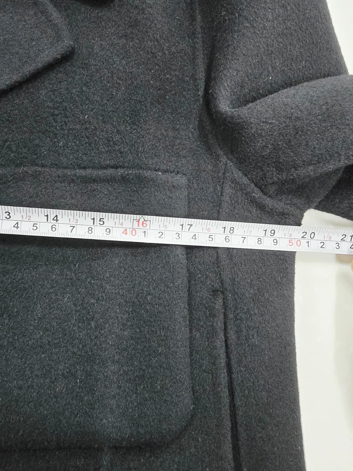 LIST 블랙 모앙고라캐시미어혼방 숏 자켓 55 상품이미지7