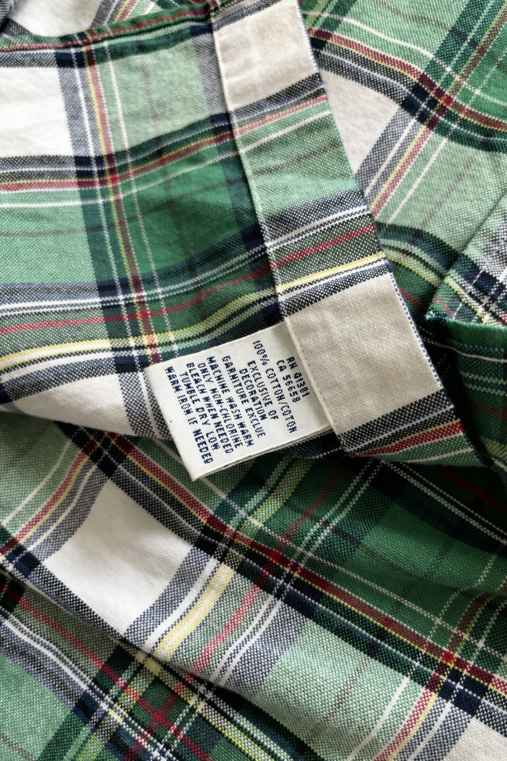 폴로 랄프로렌 옥스포드 체크 셔츠 M 새상품 상품이미지5