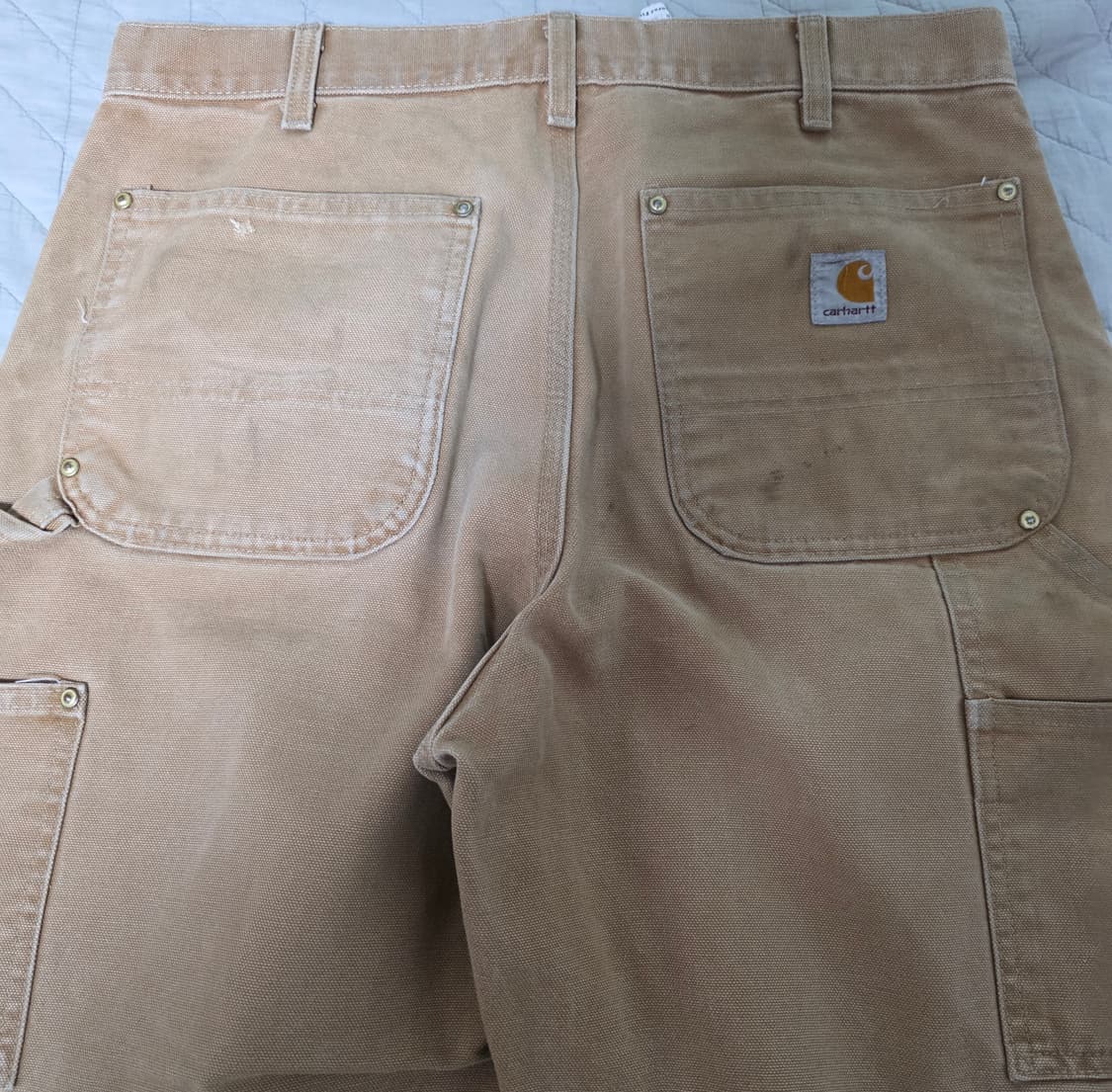 [33X32] 빈티지 칼하트 더블니 B01 BRN 워크팬츠 T-3 상품이미지7