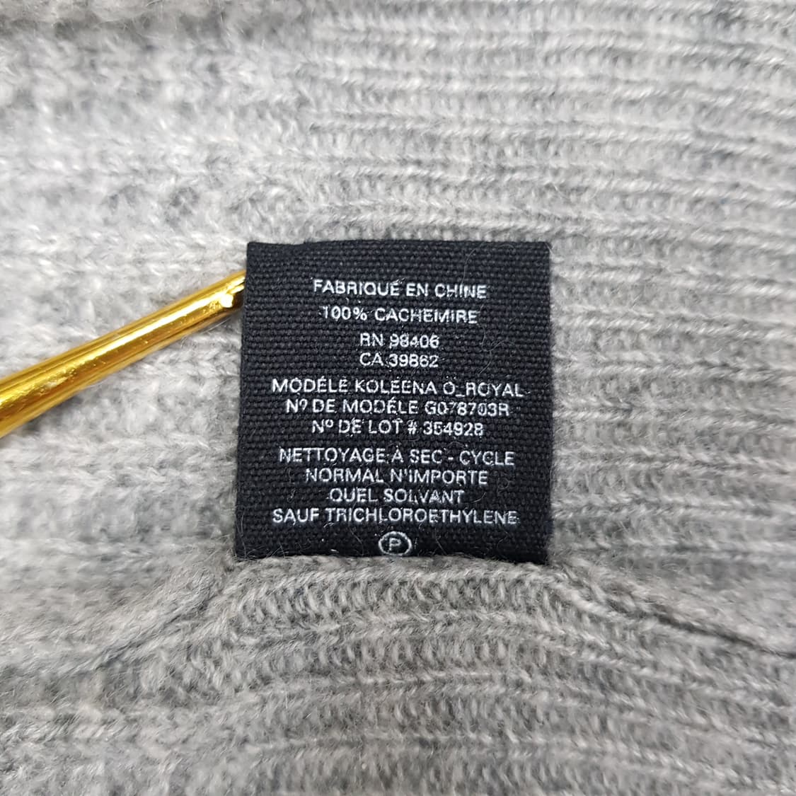 띠어리 THEORY 캐시미어 100% 롱 가디건 코트 P사이즈 상품이미지7
