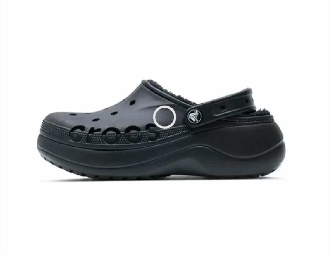 크록스 바야 플랫폼 라인드 클로그 상품이미지1