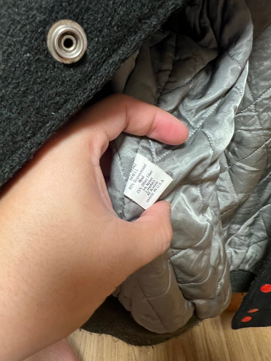 빈티지 골든베어 90s 바시티 상품이미지3