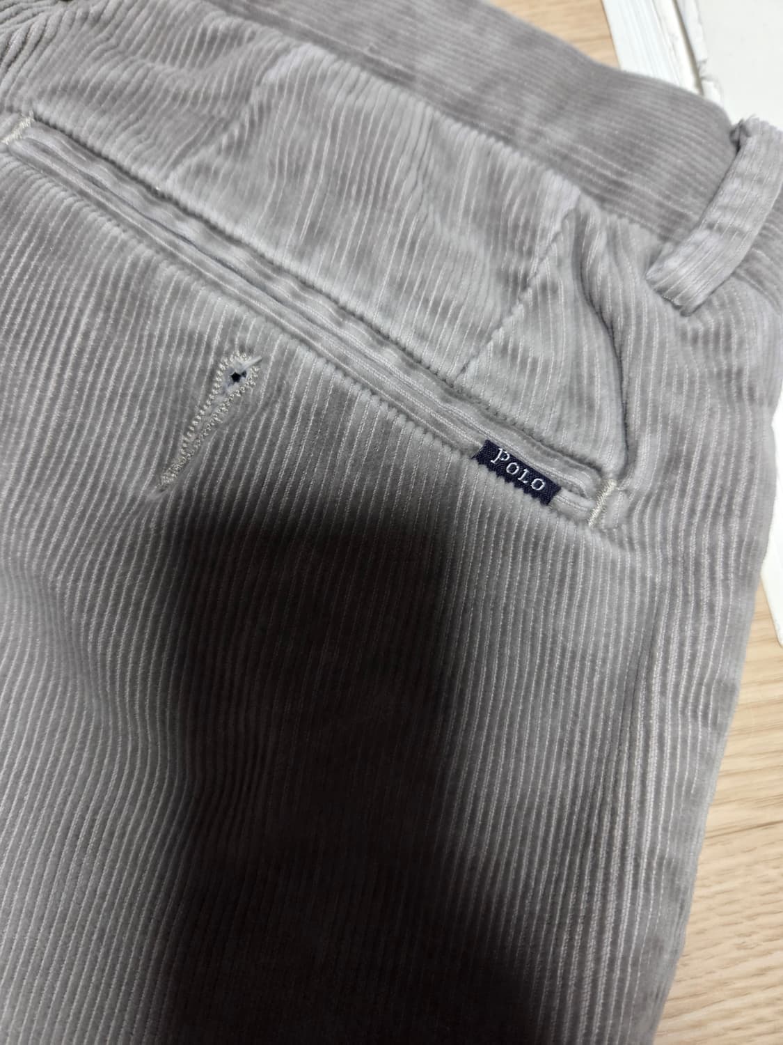 POLO RALPH LAUREN 그레이 팬츠 면바지 상품이미지2